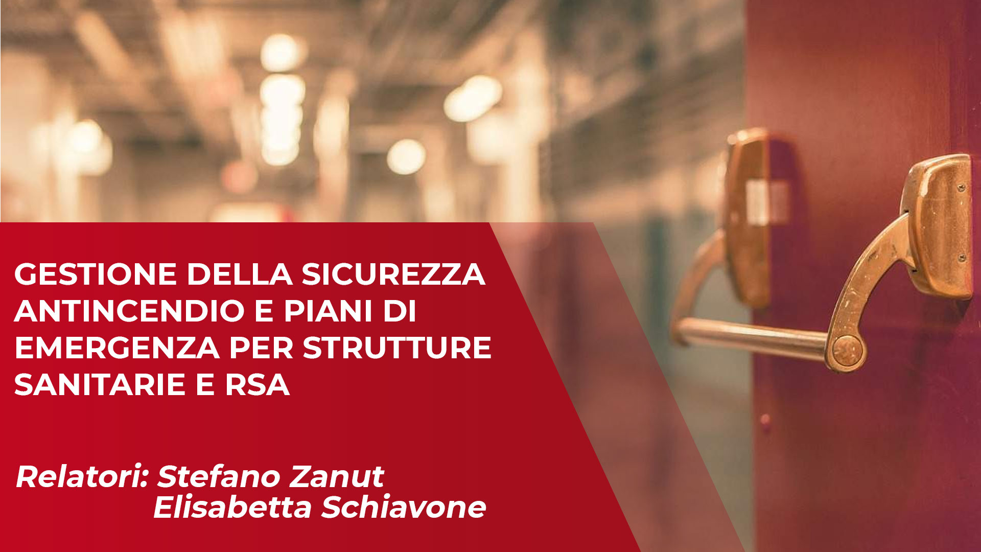 Gestione della sicurezza antincendio e piani di emergenza per strutture sanitarie e RSA